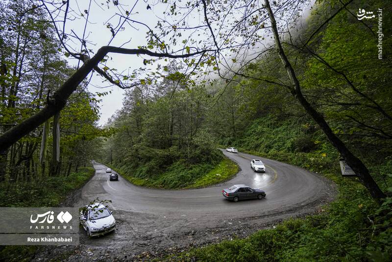 عکس / مسیر رویایی خلخال به اسالم 10