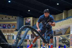 عکس / تمرین تیم ملی کشتی آزاد بزرگسالان