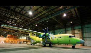 سیمرغ بر پایه آنتونوف ۱۴۰ اوکراین ساخته شده است