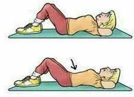 با چند حرکت ساده گودی کمر را مهار کنید