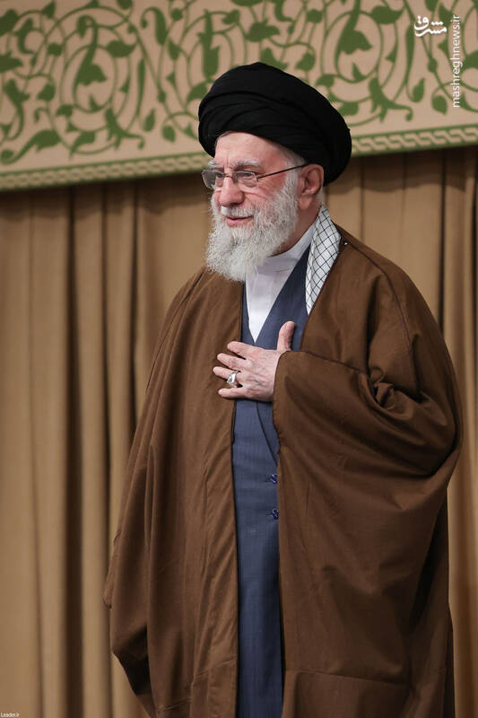 عکس/ دیدار هزاران دانشآموز و دانشجو با رهبر انقلاب