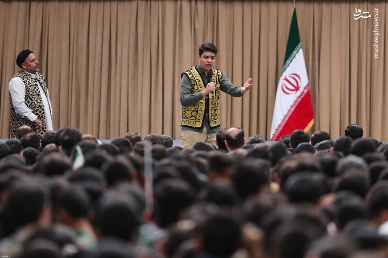 عکس/ دیدار هزاران دانشآموز و دانشجو با رهبر انقلاب