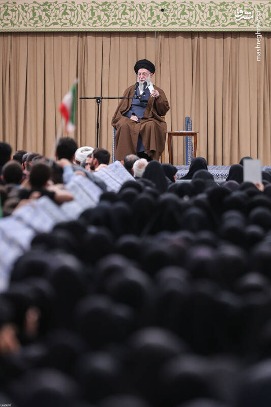 عکس/ دیدار هزاران دانشآموز و دانشجو با رهبر انقلاب