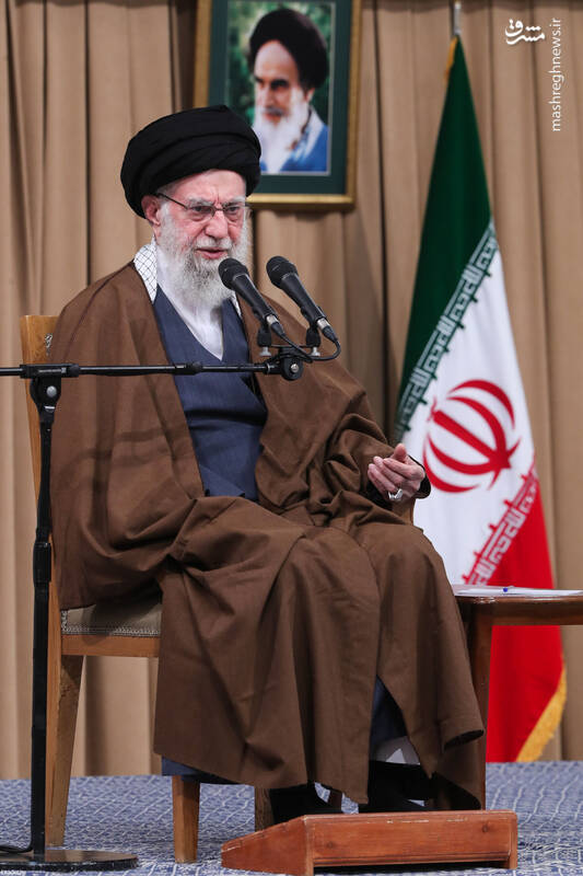 عکس/ دیدار هزاران دانشآموز و دانشجو با رهبر انقلاب