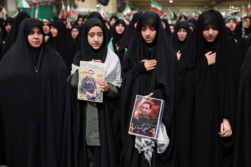 عکس/ دیدار هزاران دانشآموز و دانشجو با رهبر انقلاب