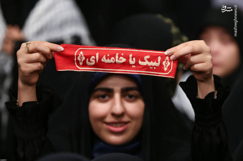 عکس/ دیدار هزاران دانشآموز و دانشجو با رهبر انقلاب