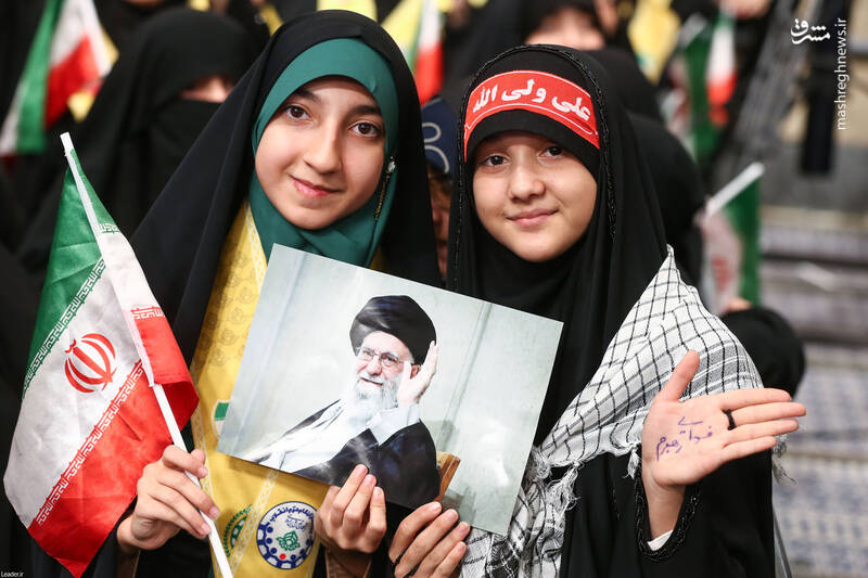 عکس/ دیدار هزاران دانشآموز و دانشجو با رهبر انقلاب