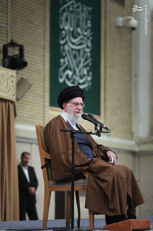 عکس/ دیدار هزاران دانشآموز و دانشجو با رهبر انقلاب