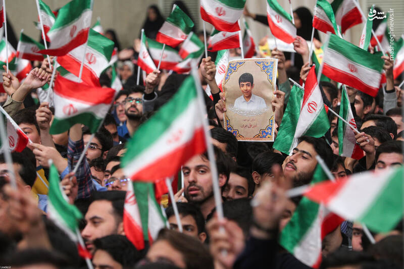 عکس/ دیدار هزاران دانشآموز و دانشجو با رهبر انقلاب