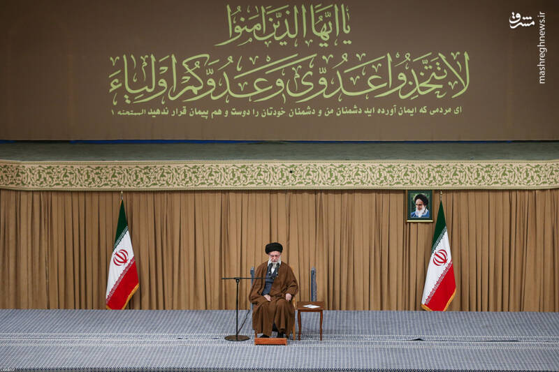 عکس/ دیدار هزاران دانشآموز و دانشجو با رهبر انقلاب