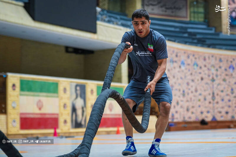 عکس / تمرین تیم ملی کشتی آزاد بزرگسالان 21