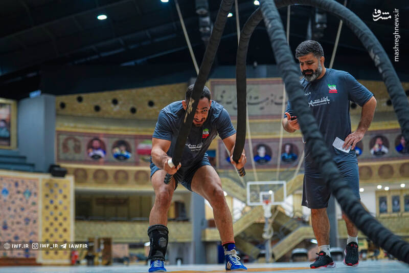 عکس / تمرین تیم ملی کشتی آزاد بزرگسالان 11