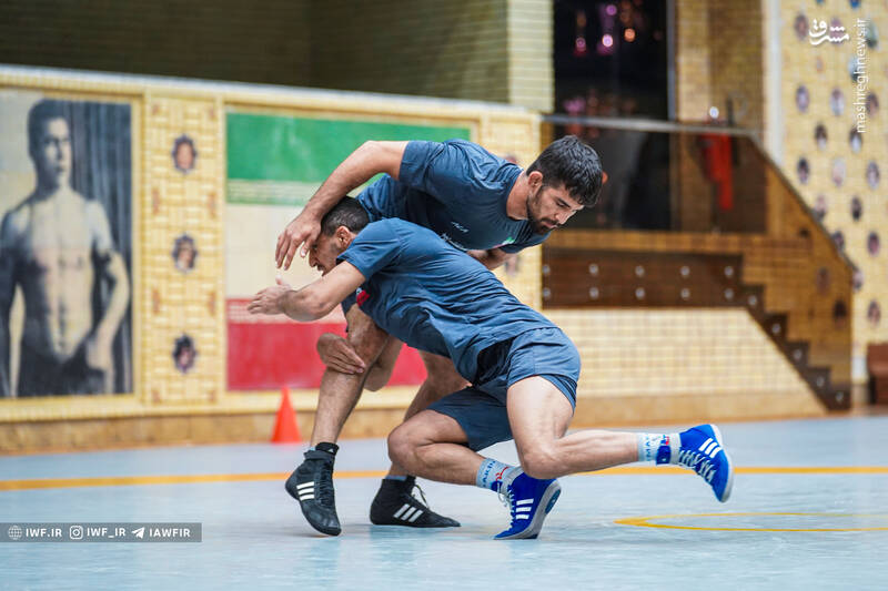 عکس / تمرین تیم ملی کشتی آزاد بزرگسالان 16