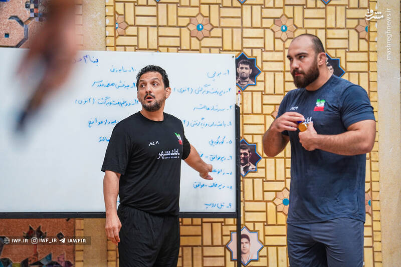عکس / تمرین تیم ملی کشتی آزاد بزرگسالان 3