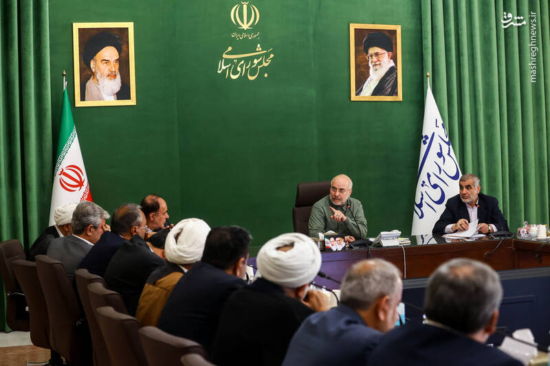 عکس / جلسه شورای هماهنگی مجلس با حضور قالیباف 19