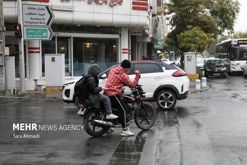 مشهد پس از باران