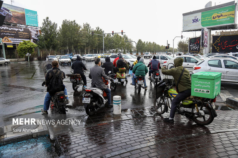 مشهد پس از باران