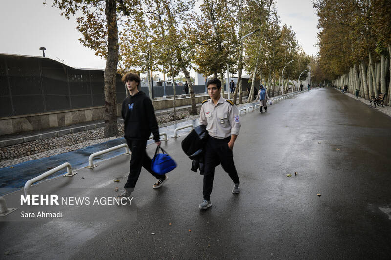 مشهد پس از باران