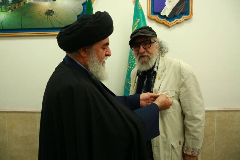 داریوش ارجمند خادم افتخاری مسجد جمکران شد + عکس 2