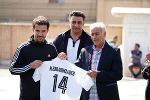 تقدیر از ابراهیم‌زاده در تمرین گاندوها