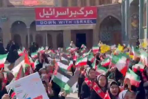 فیلم/ حال و هوای حرم کریمه اهل بیت در روز ۱۳ آبان