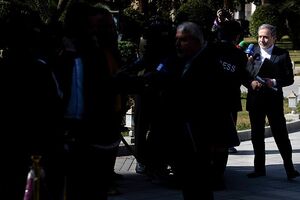 عکس / وزرای دولت در جمع خبرنگاران