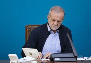 تسلیت پزشکیان در پی درگذشت صابر کاظمی