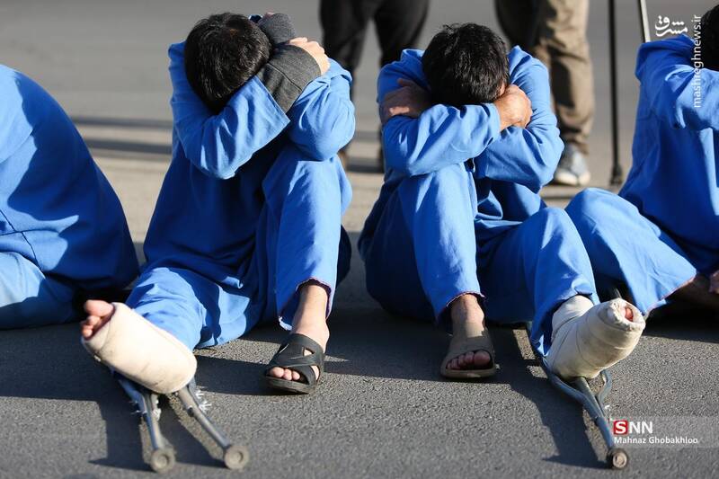 عکس / طرح دستگیری سارقان و مالخران پایتخت 38