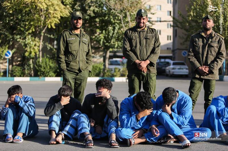 عکس / طرح دستگیری سارقان و مالخران پایتخت 3