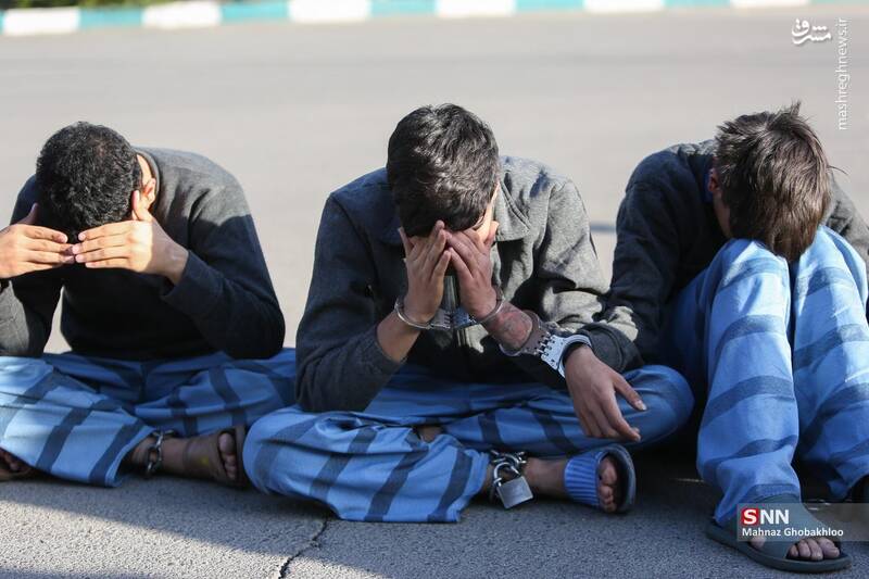 عکس / طرح دستگیری سارقان و مالخران پایتخت 7