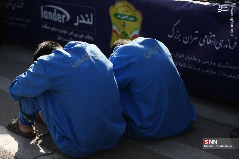 عکس / طرح دستگیری سارقان و مالخران پایتخت 29
