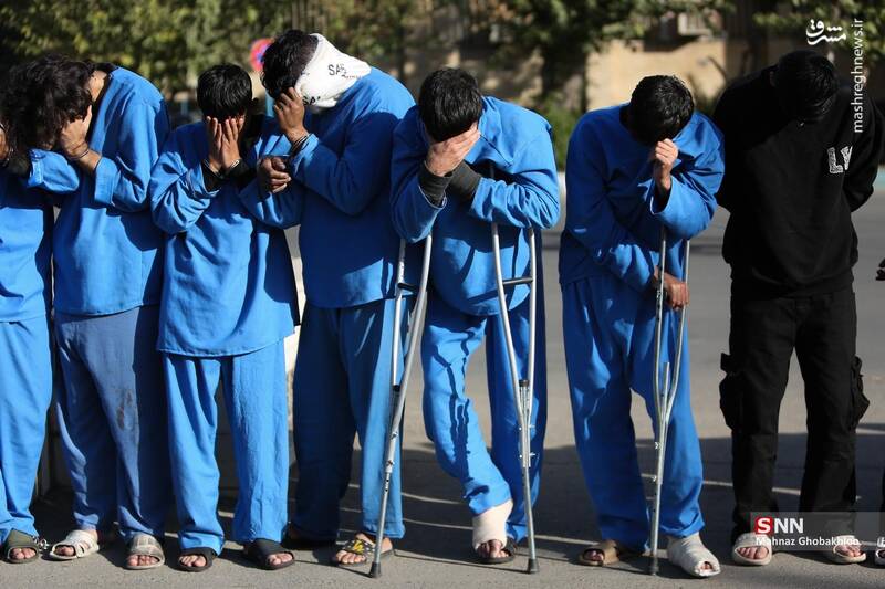 عکس / طرح دستگیری سارقان و مالخران پایتخت 21