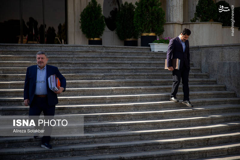 عکس / وزرای دولت در جمع خبرنگاران 7