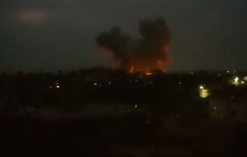 فیلم/ لحظه حمله جدید رژیم صهیونیستی به جنوب لبنان