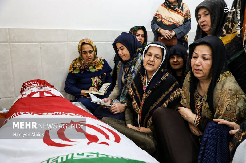 عکس / تشییع پیکر زنده‌یاد "صابر کاظمی" در آق قلا 8