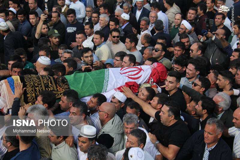 عکس / تشییع پیکر زنده‌یاد "صابر کاظمی" در آق قلا 24