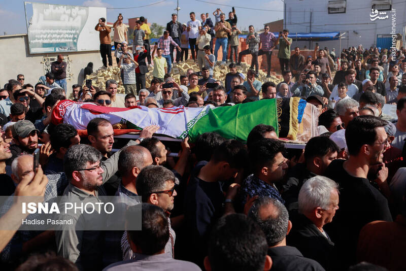 عکس / تشییع پیکر زنده‌یاد "صابر کاظمی" در آق قلا 16