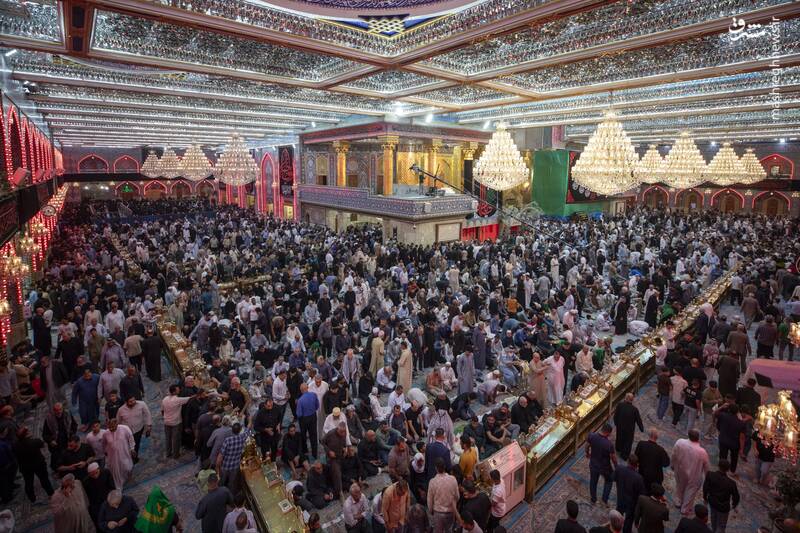 عکس / حال و هوای شب جمعه در کربلا 5