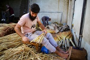 عکس/ بابل شهر جاروبافی