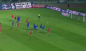 فیلم/گل دوم پرسپولیس توسط کنعانی‌زادگان