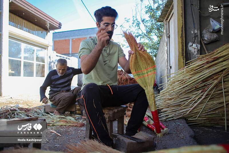 عکس / بابل شهر جاروبافی 7