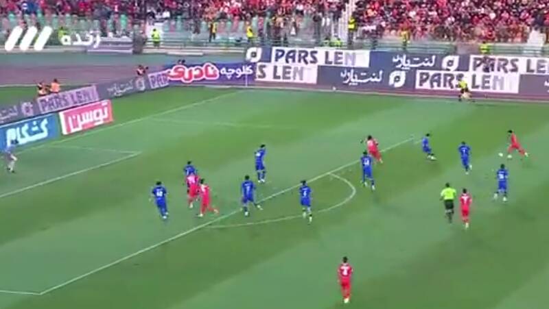 فیلم/ گل اول پرسپولیس توسط سروش رفیعی