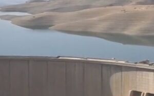 فیلم/ وضعیت میزان آب سد زاینده‌رود اصفهان