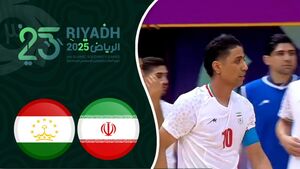فیلم / خلاصه فوتسال ایران 4 - تاجیکستان 1