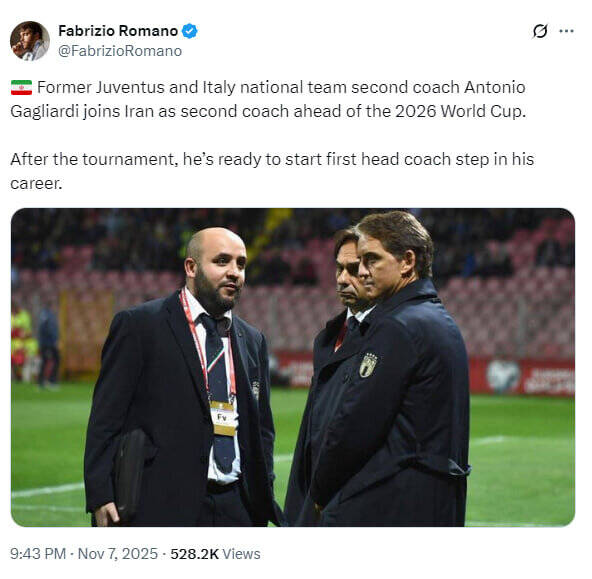 گالیاردی، جانشین قلعهنویی میشود؟