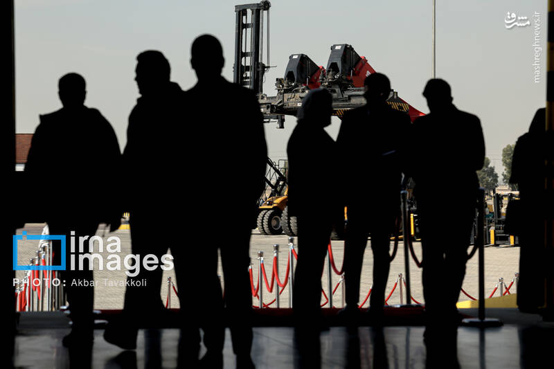 عکس/ ورود اولین قطار باری برنامهریزی شده از روسیه به آپرین