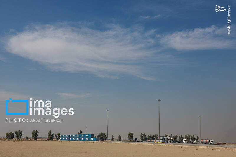 عکس/ ورود اولین قطار باری برنامهریزی شده از روسیه به آپرین