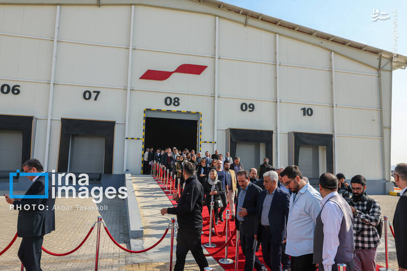 عکس/ ورود اولین قطار باری برنامهریزی شده از روسیه به آپرین