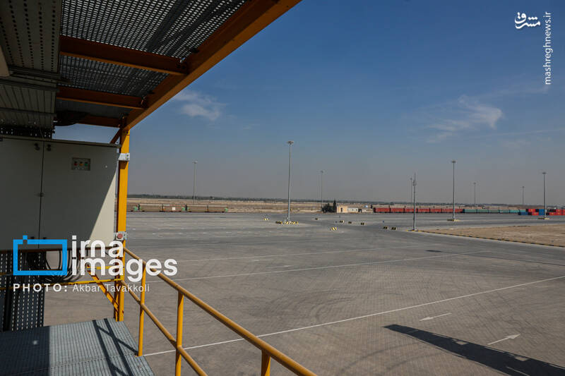 عکس/ ورود اولین قطار باری برنامهریزی شده از روسیه به آپرین