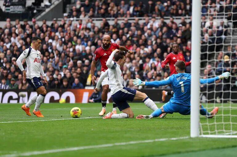 تاتنهام،منچستر،تساوي،دقيقه،گل،پايان،دروازه